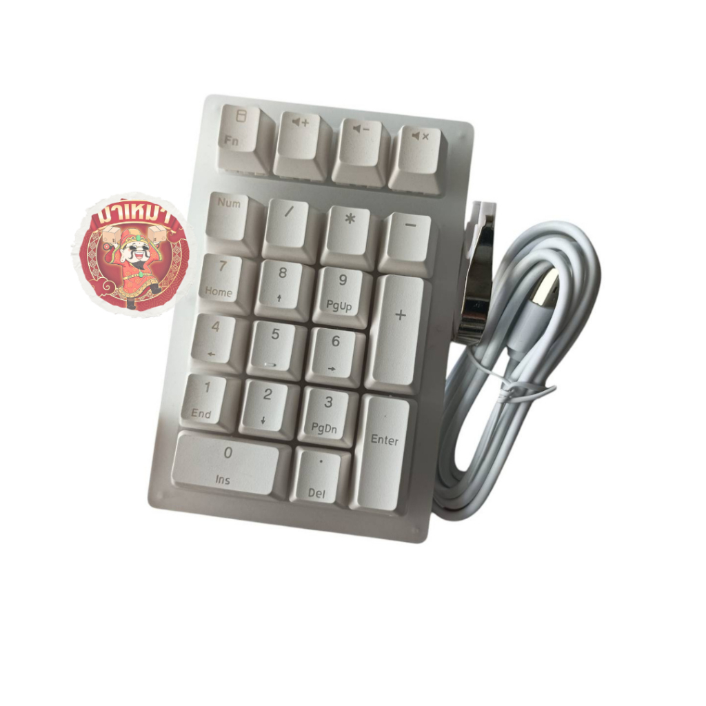 คีย์บอร์ดตัวเลข 21คีย์ Machanical Keyboard สามารถเปลี่ยน Keycap ได้
