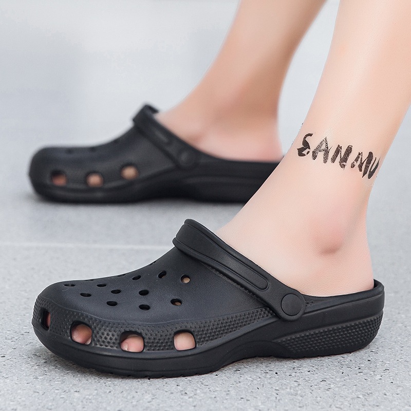 VKMonday สุดฮิต รองเท้าแตะหัวโตผู้ชาย พื้นไม่หนามาก ทรงสวยใส่สบาย มีให้เลือกแมทช์ 2 สี เท่ๆ ใส่ได้ทุกโอกาสทุกที่ ราคาดีม