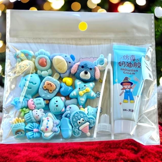 ร้านคนไทย พร้อมส่ง!! ชุดเรซิ่น DIY กาววิปครีม วิปครีมปลอม เรซิ่น เซ็ต กาวครีม