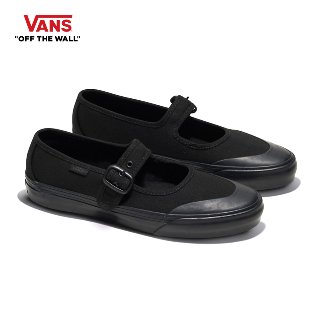 VANS MARY JANE  - TRIPLE BLACK รองเท้า แวนส์ แมรี่ เจน
