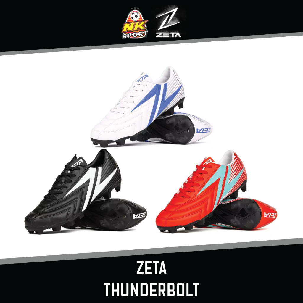 ZETA รองเท้าฟุตบอล รองเท้าสตั๊ด รุ่น THUNDERBOLT