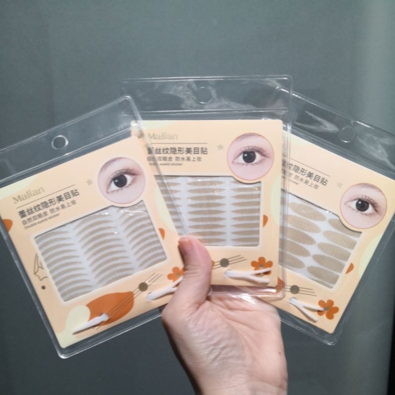 สติ๊กเกอร์ติดตา2ชั้น​ รุ่นซอง​ ยอดฮิต​ พร้อมส่ง
