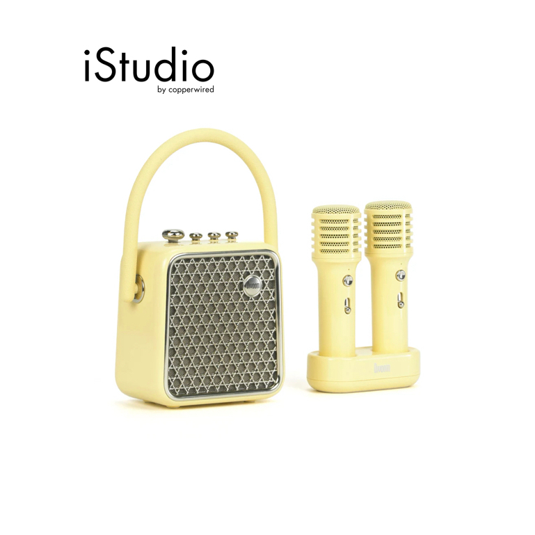 DIVOOM ลำโพงบลูทูธพกพา และ ไมโครโฟน Divoom SongBird-SE I iStudio by copperwired