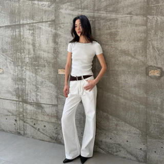 STUDIO UNKNOWN - Benn Straight Jeans (S-3XL เอว24-35) กางเกงยีนส์ทรงตรง