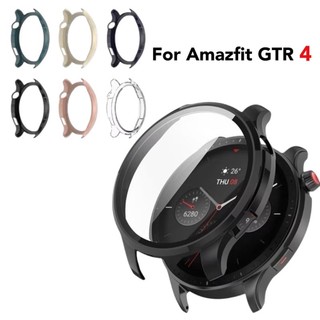 เคส Amazfit GTR 4 New ฟิล์มกระจกนิรภัย PC สวยงามมีหลากหลายสี