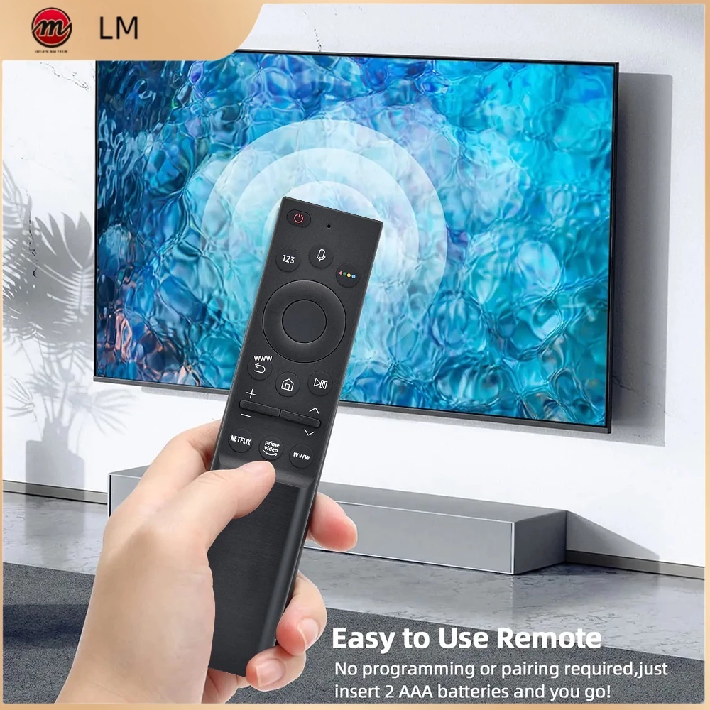 รีโมททีวี samsung สั่งงานด้วยเสียงได้ รีโมท samsung tv ปุ่มNETFLIX รีโมท samsung smart tv แท้
