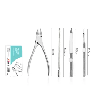 Simple Healthcare กรรไกรตัดเล็บ ชุด 4ชิ้น 2ชิ้น คีมตัดหนัง Nail clippers ด้ามพอดีมือ ใช้งานง่าย