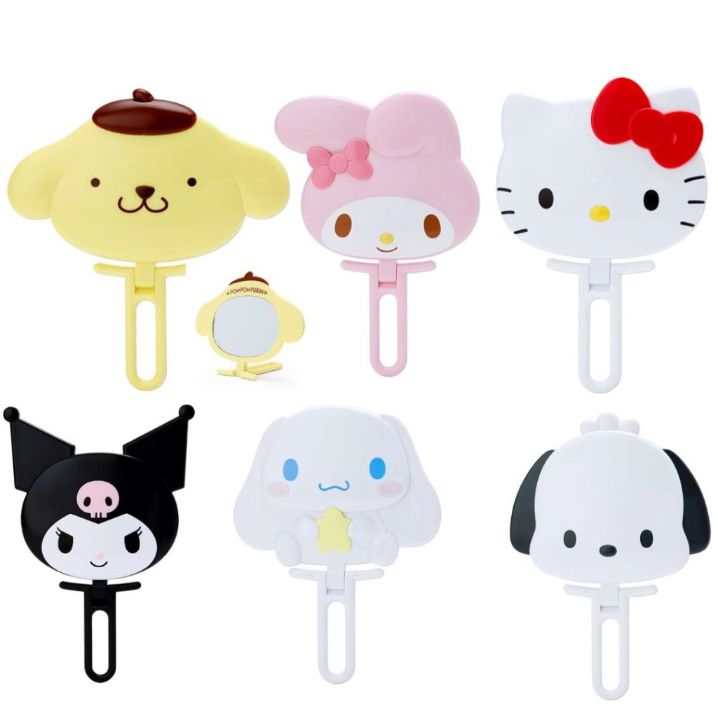 ✨ กระจก Sanrio Mirror กระจกซานริโอตั้งโต๊ะ ขนาดใหญ่ หลายหลายตัวละคร ของแท้ หิ้วเองจากญี่ปุ่น 🇯🇵💯