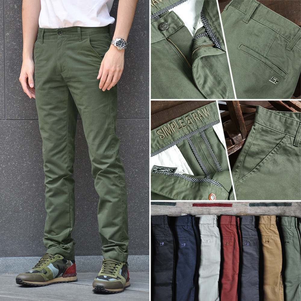 Simple&Raw - Sk814 Timber Chino (Green)