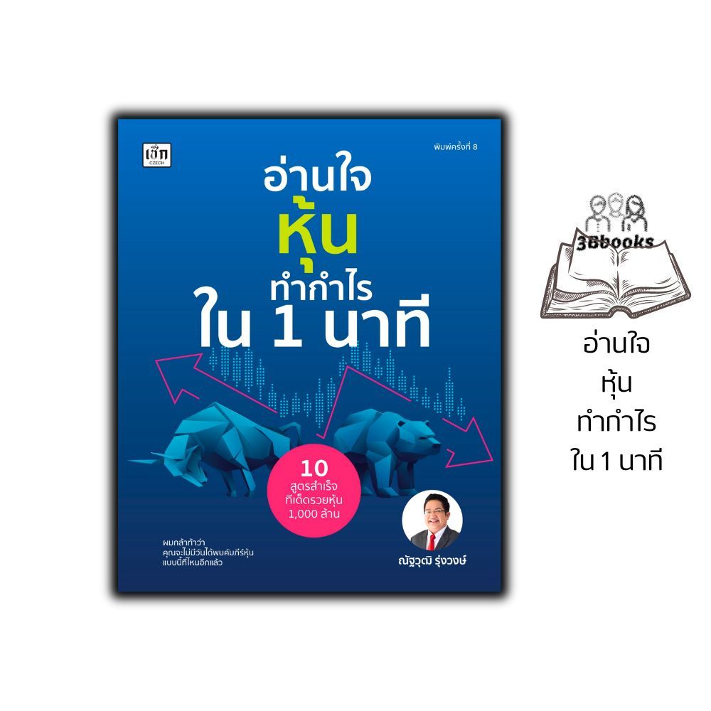 หนังสือ อ่านใจหุ้นทำกำไรใน 1 นาที : การวิเคราะห์หุ้น ตลาดหุ้น การเงินการลงทุน การลงทุนหุ้น การเทรดหุ้น