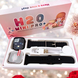 🔥ใหม่ล่าสุด 41mm H20 MINI PRO+ หน้าจอ AMOLED ใหม่ล่าสุด 2025 แถมสายถัก+สายหยัก+เคส+ฟิล์ม