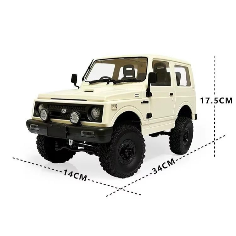 รถบังคับ WPL C74 Suzuki Jimny JA11 1/10 RC บังคับวิทยุ 2.4 GHz