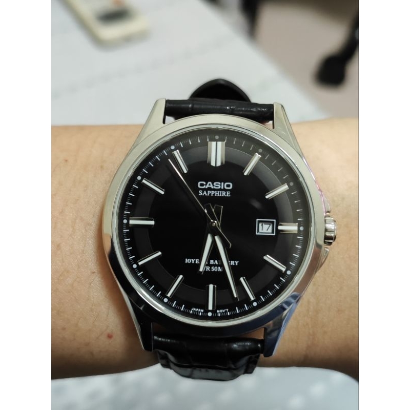 CASIO sapphire MTS-100L-1A
