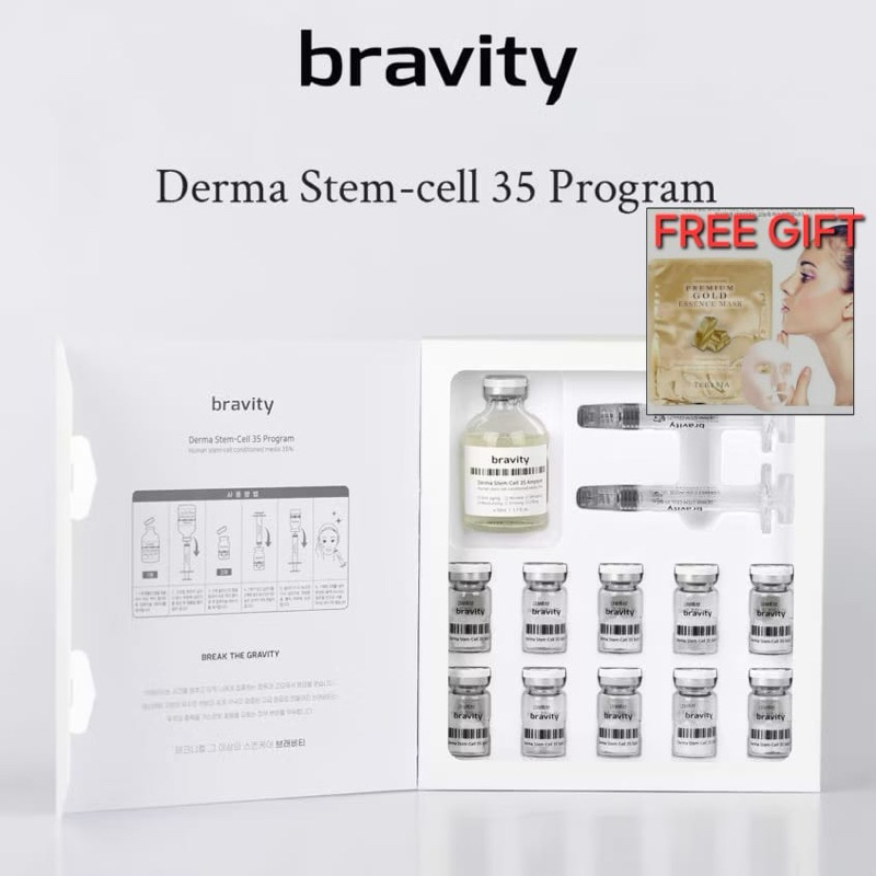 แท้ / พร้อมส่ง BRAVITY DERMA STEM CELL 35 PROGRAM