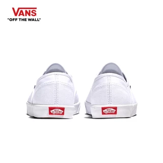 VANS AUTHENTIC LOWPRO - WHITE/WHITE รองเท้า รองเท้าผ้าใบ ผู้ชาย ผู้หญิง