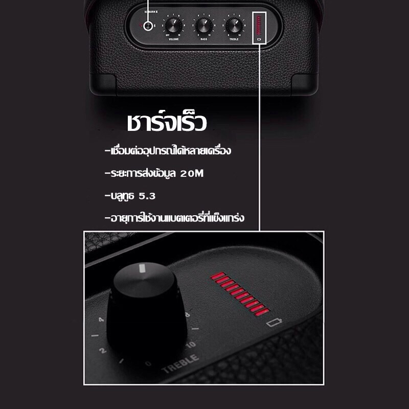 ใหม่ Bluetooth Speake M10 /W4ลำโพงบลูทูธ พกพา Super BASS เสียงดี เบสหนัก พร้อมส่ง ชาร์จแบต ผ่าน Type-c
