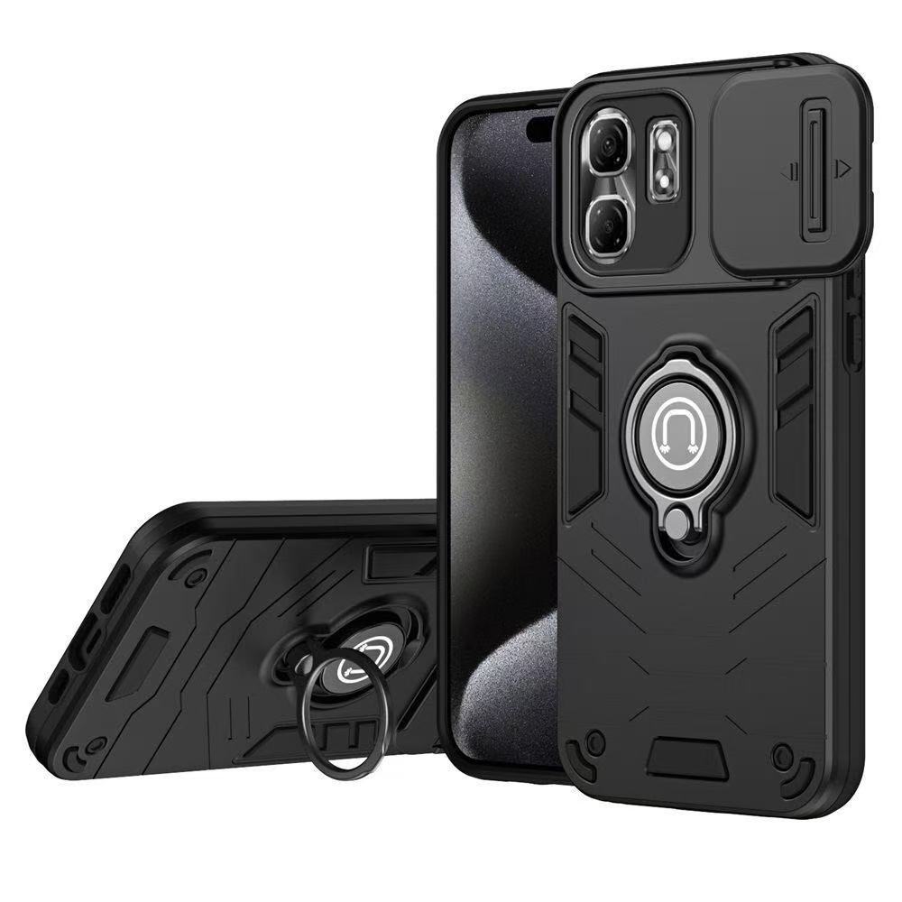 เคสกันกระแทก แม่เหล็กส ไลด์กล้อง ใช้สำหรับ iNfinix Smart9 Smart8 / iNfinix Hot50i Hot40i ขาตั้ง  อินฟินิกซ์ Smart9
