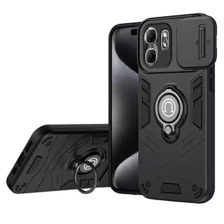 เคสกันกระแทก แม่เหล็กส ไลด์กล้อง ใช้สำหรับ iNfinix Smart9 Smart8 / iNfinix Hot50i Hot40i ขาตั้ง อินฟินิกซ์ Smart9