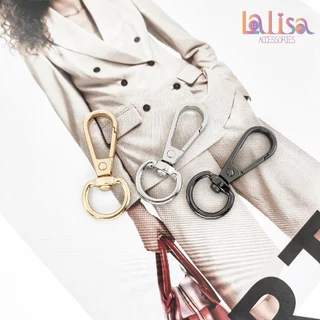 ตะขอกระเป๋า ตะขอสัตว์เลี่ยง ตะขอโลหะ พวกกุญแจตะขอคอหมา alloy dogclips (YZ-076)