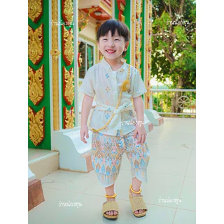 ชุดไทยคู่ช/ญ ชุดไทยเด็ก 🎀สวย พร้อมส่ง🎀