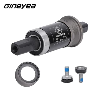 Gineyea กระโหลกเหลี่ยมสำหรับจักรยาน แกนกลางจักรยานเสือภูเขาและเสือหมอบ ความยาว 68*103-126 มม.