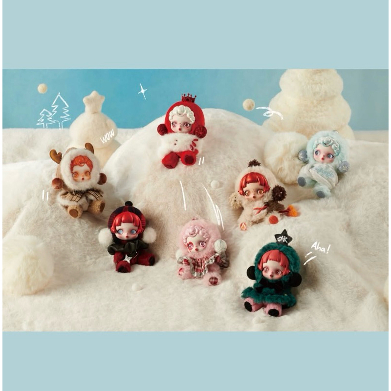 SKULLPANDA Winter Symphony Series Plush ( พร้อมส่งใน🇹🇭 )