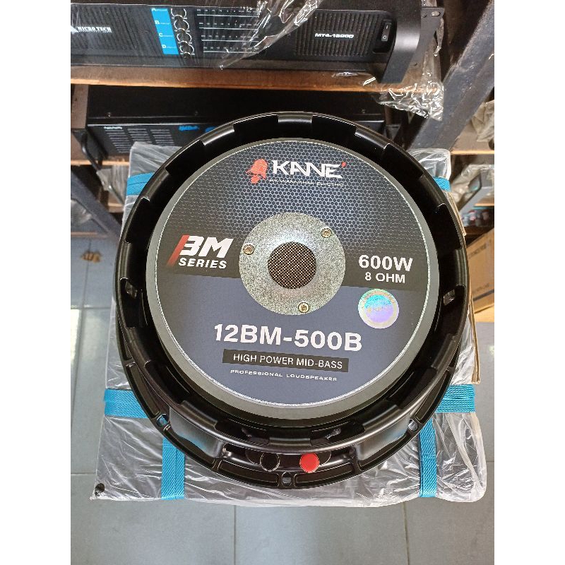 ดอกลำโพง12นิ้วโครงหล่อ KANE 12BM-500B ว๊อย3นิ้ว