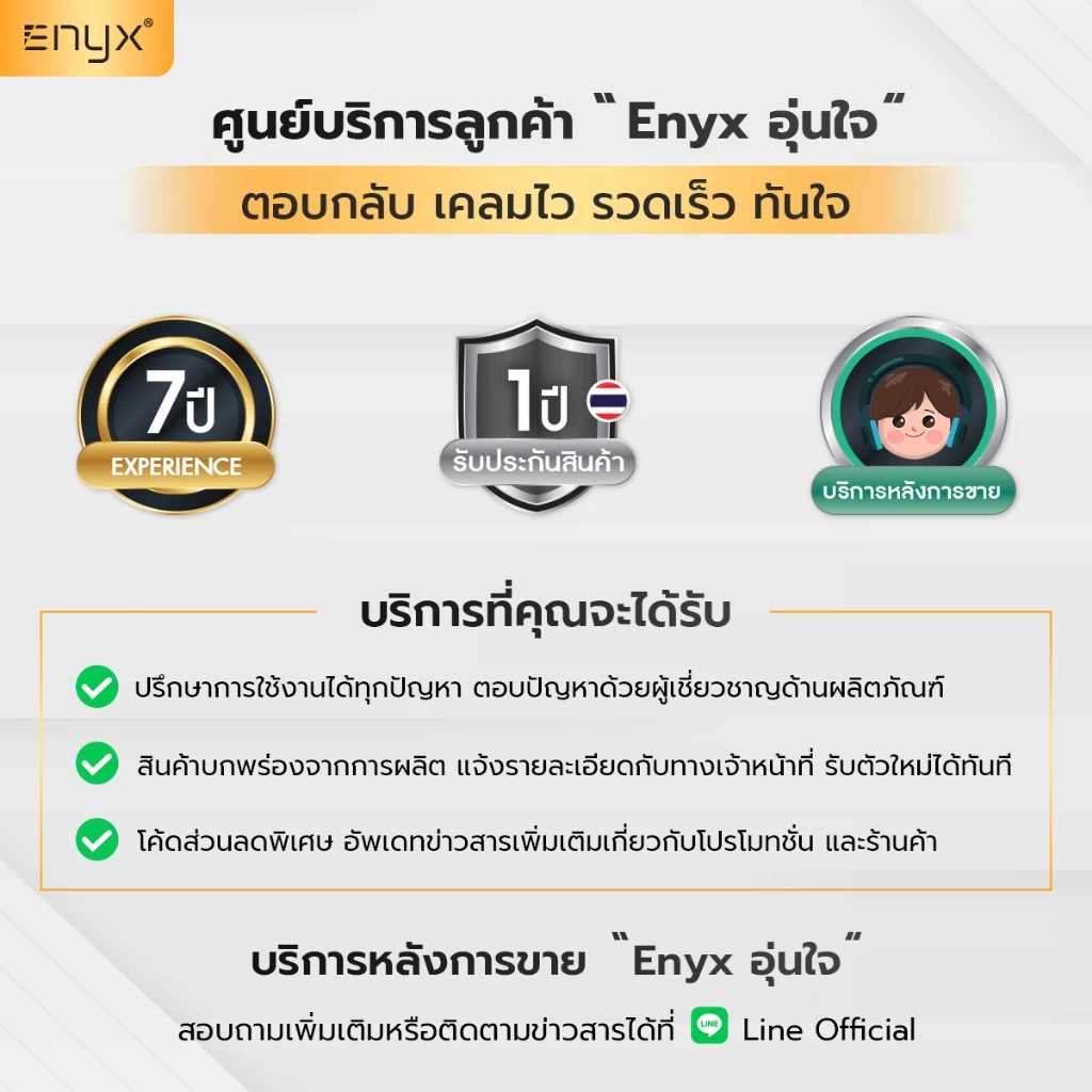 ENYX หูฟัง รุ่น E1X-R หูฟัง Earphone 3.5mm และ Type-C เสียงดี เบสแน่น มีไมโครโฟน หูฟังมีสาย thumbnail 3