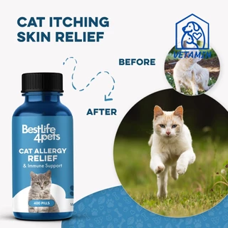 พร้อมส่ง เพิ่มภูมิคุ้มกันสำหรับแมว ป้องกันหวัด ไอ จาม การติดเชื้อทางเดินหายใจ แบบแบ่ง Exp.12/26