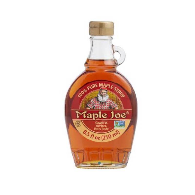 fl Maple joe pure maple syrup 100% pure sirop 250กรัม. 🇨🇦 จากแคนาดา เมเปิ้ลไซรัป