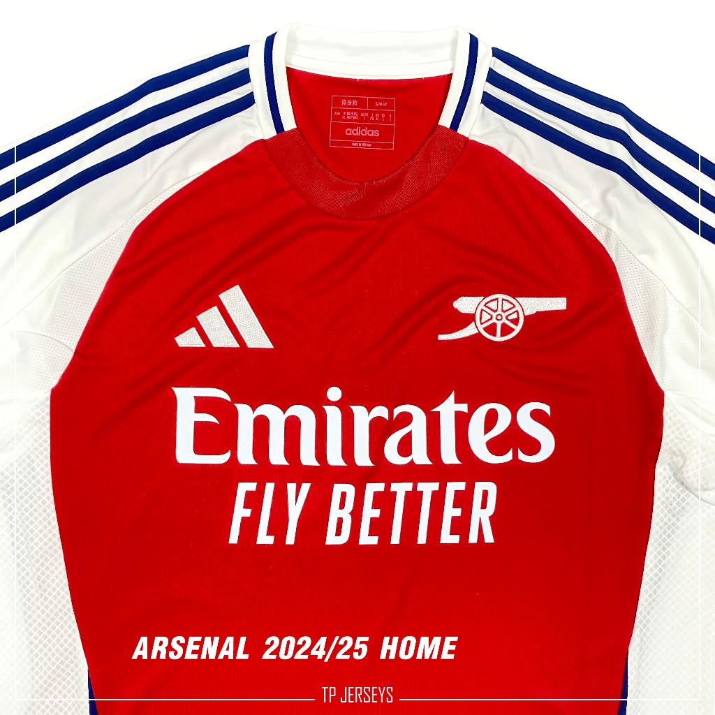 เสื้อฟุตบอล Arsenal 2024/25 Home เสื้ออาร์เซนอล ของแท้
