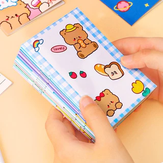 <พร้อมส่ง> สมุดจด A7 มีเส้น 32หน้า Notebook 👧🏻 ลายการ์ตูน🐰 สมุดพก น่ารัก เมมโม Memo สมุดโน๊ต