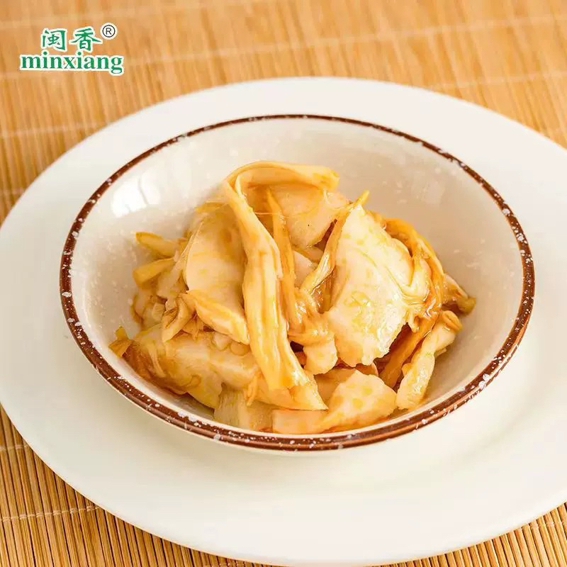 หน่อไม้เห็ดเข็มทอง พร้อมส่ง(闽香金针菇脆笋)ขนาด 70g  สูตรต้นตำรับแท้จากจีนทานง่ายเพียงแค่ฉีกซองก็สามารถทานได้ทานที - รูปที่ 2