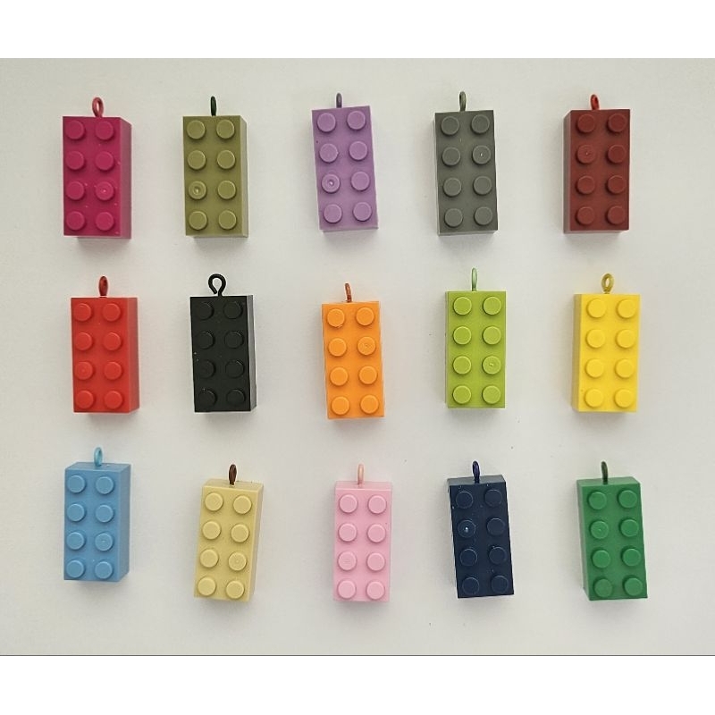 จี้ตัวต่อเลโก้ ขนาด2×4block ราคา/ชิ้น