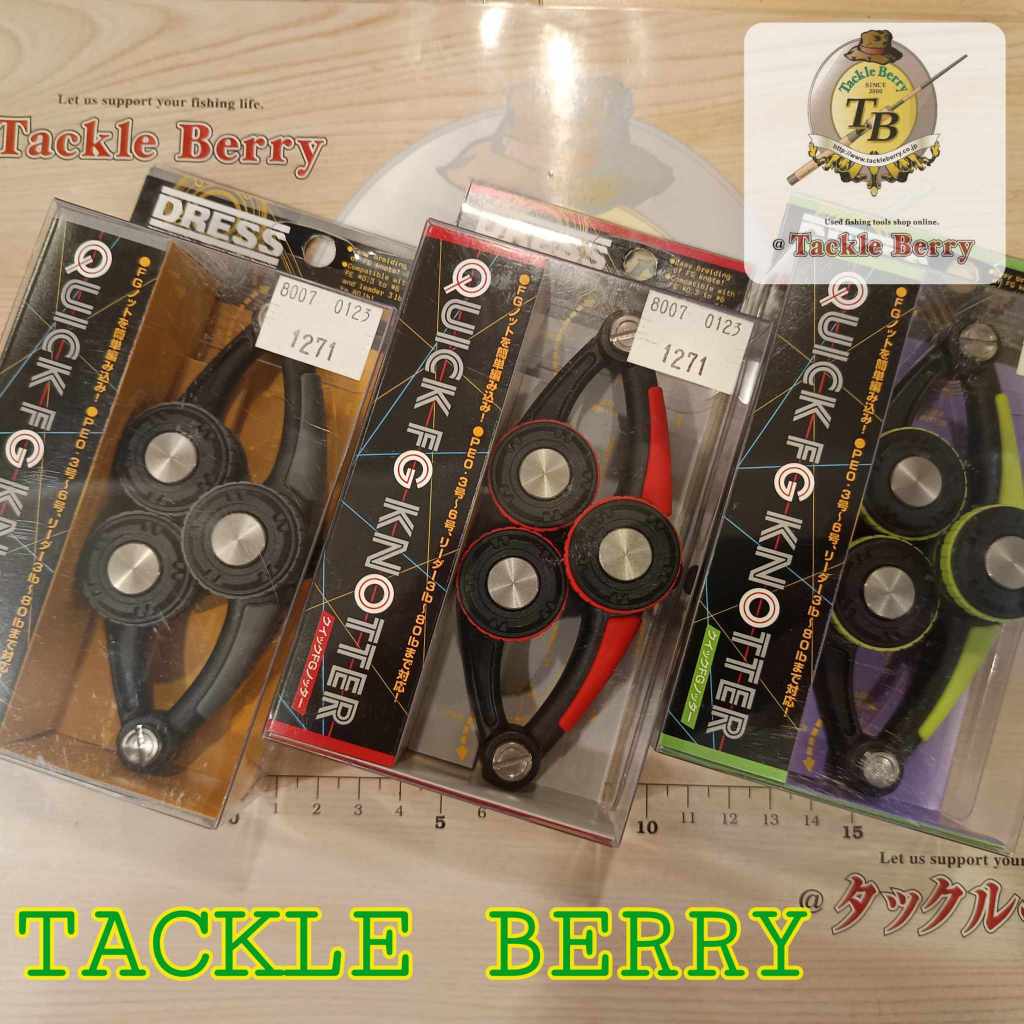 ตัวช่วยต่อสายพีอีกับสายช็อค DRESS QUICK FG KNOTTER