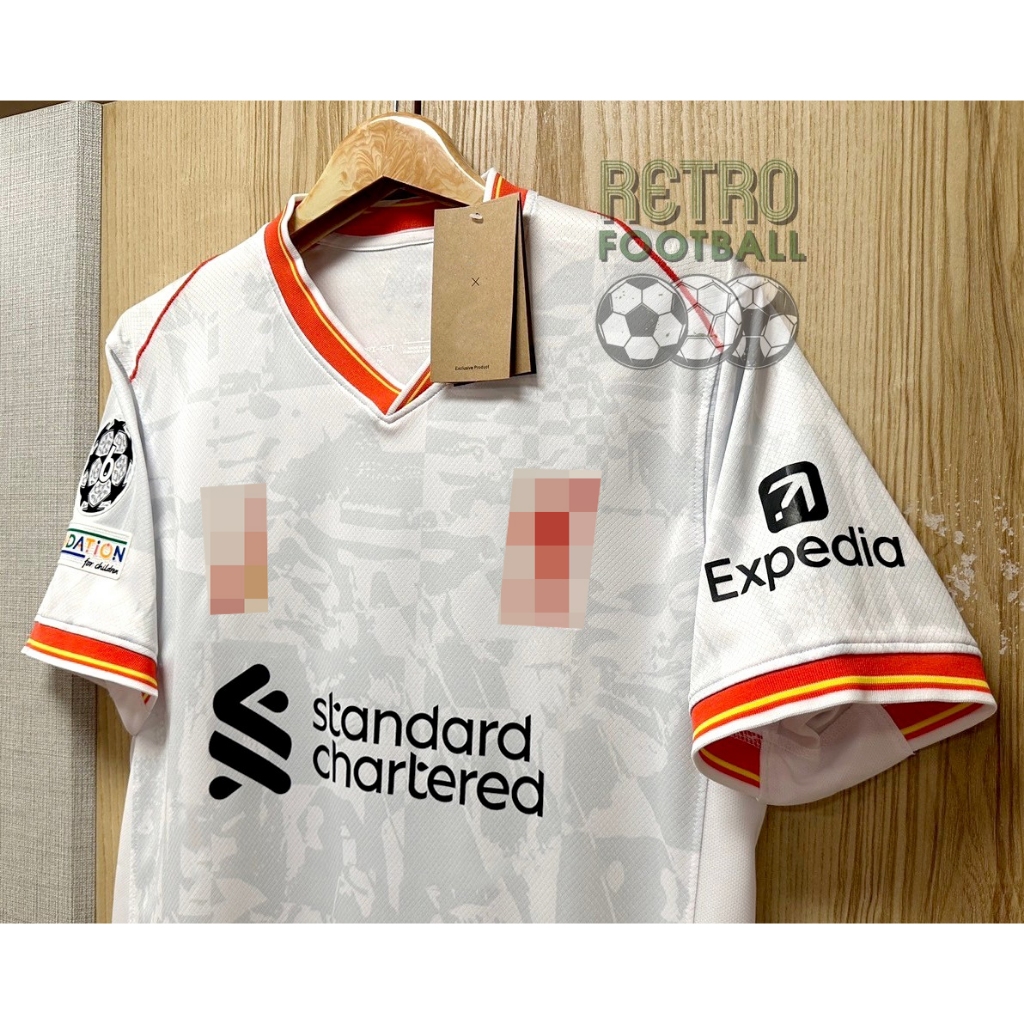 เสื้อฟุตบอล หงษ์แดง Third ชุดสาม เกรดแฟนบอล [ 3A ]2024/25 เสื้อเปล่าพร้อม ชื่อนักเตะ+อาร์มUCL รับประกันคุณภาพสินค้า