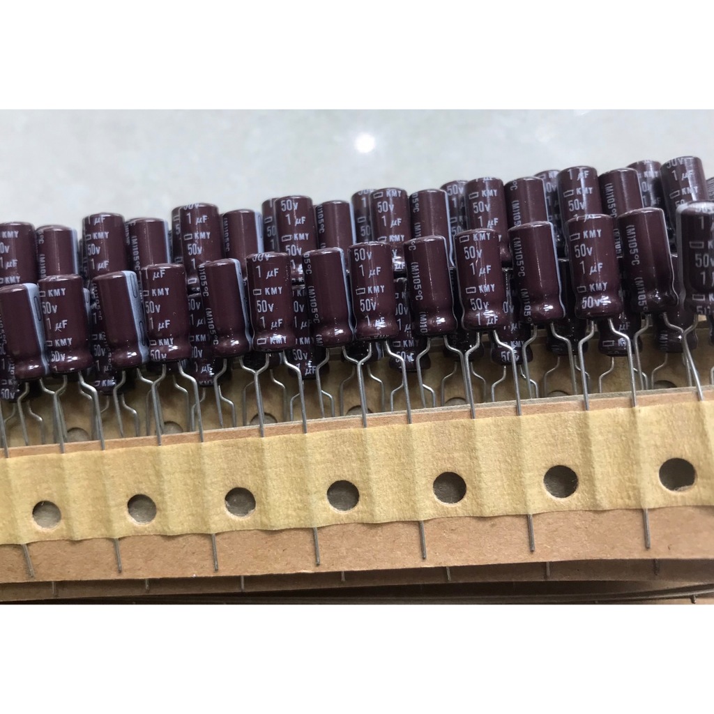 1UF 50V 5*11 NCC ( 1 ชุด มี 20 ตัว )