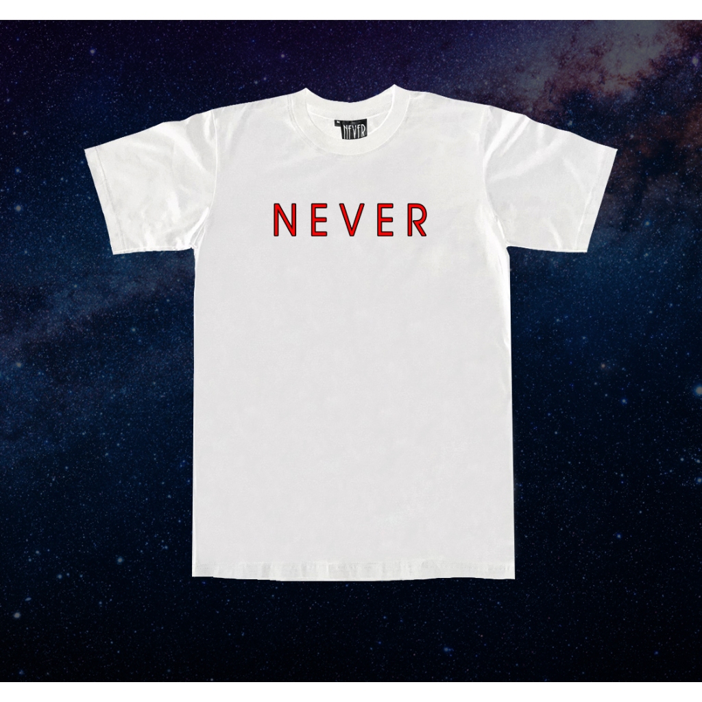 NEVER NEVER White And Black CLASSIC