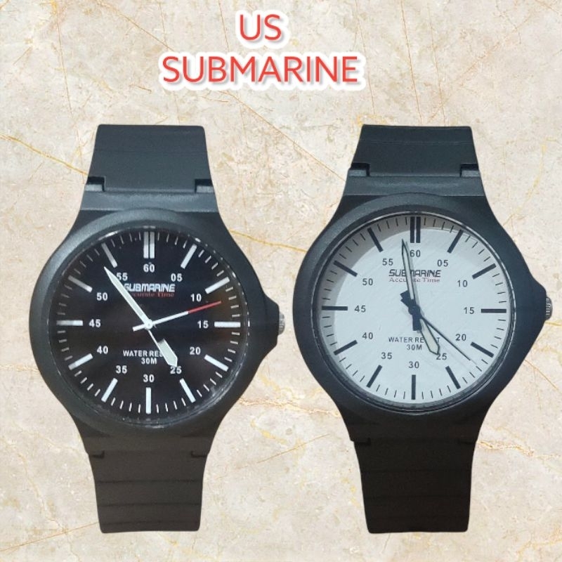 US Submarine นาฬิกาข้อมือสายซิลิโคน รุ่น TP2145M  นาฬิกาผู้ชาย