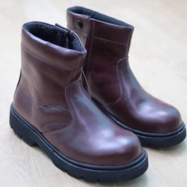 รองเท้าเซฟตี้หุ้มข้อซิปข้าง