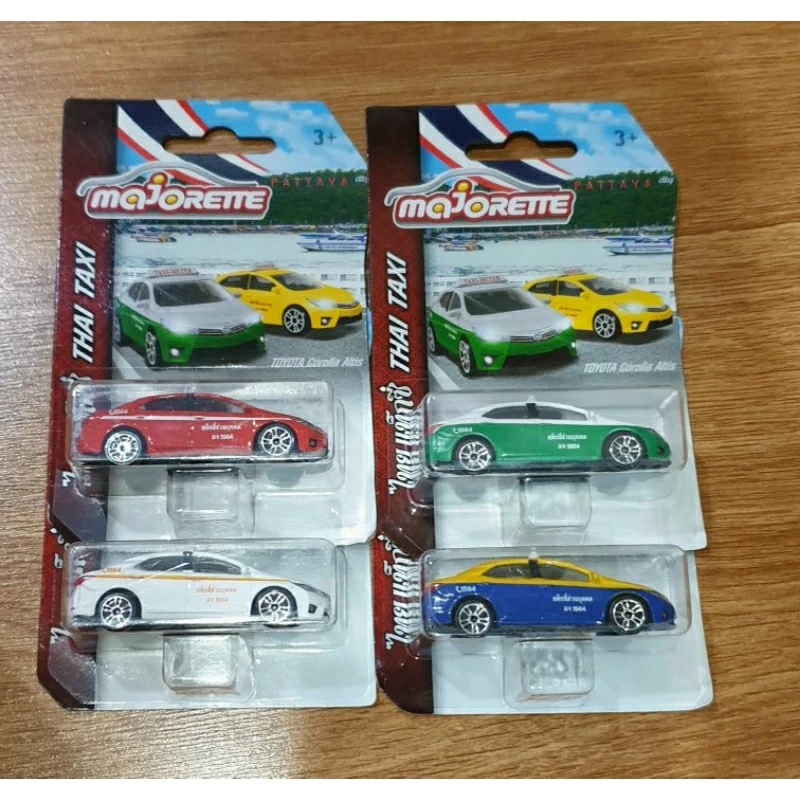 (รวมแท็กซี่) Majorette Thai Taxi ไทยแท็กซี่ ของใหม่ในแพ็ค รถมาจอเร็ตต์