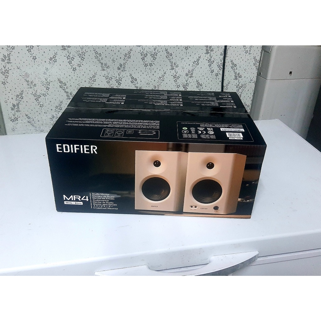 Edifier MR4 ลำโพงมอนิเตอร์ / ใช้กดเคดิตshopee กดมาขาย / มือ1 รับประกันศูนย์2ปี /