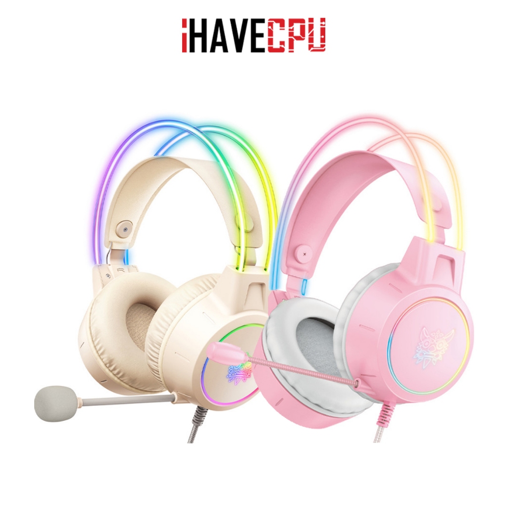 iHAVECPU HEADSET (หูฟัง) ONIKUMA X15 PRO GAMING RGB TYPE C-USB