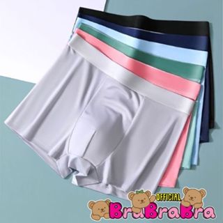 [ส่งจากไทย] 𝑩𝒓𝒂𝑩𝒓𝒂𝑩𝒓𝒂 #p-088 กางเกงในชาย เนื้อผ้านิ่ม ระบายอ…