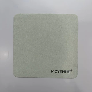 [จัดส่งในกทม] MOYENNE แฟชั่นเกาหลี ผ้าเช็ดแว่น วัสดุหนังกลับ ถุงใส่แว่นตา คุณภาพสูง