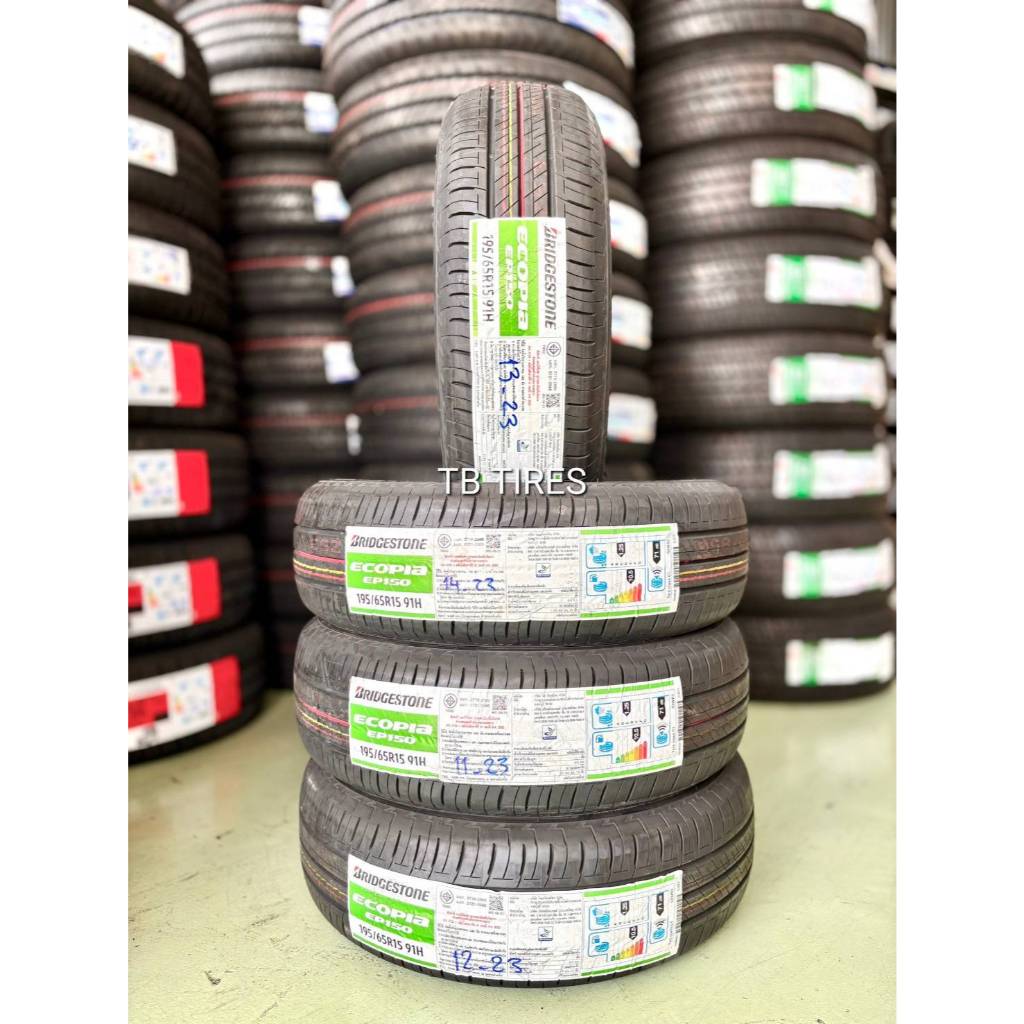 ยางรถยนต์ 195/65R15 EP150 ecopia BRIDGESTONE  (ยางใหม่ค้างปี 2023)