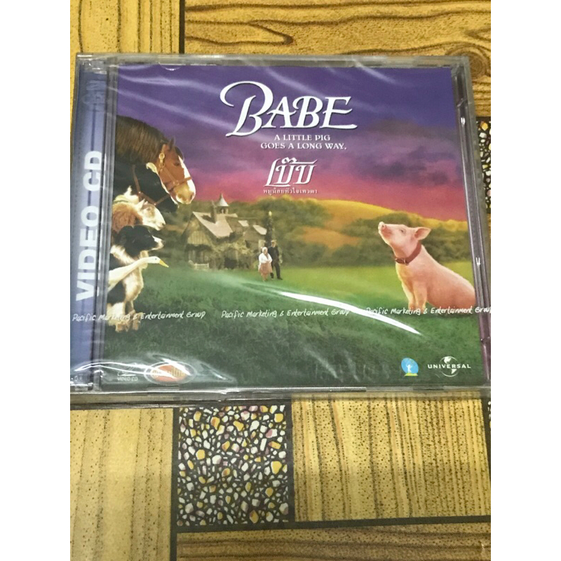 VCD,วีซีดีหนัง (10) ภาพยนตร์ ,BABE ,เบ๊บ หมูน้อยหัวใจเทวดา ,แผ่นแท้ มาสเตอร์ มือ 1