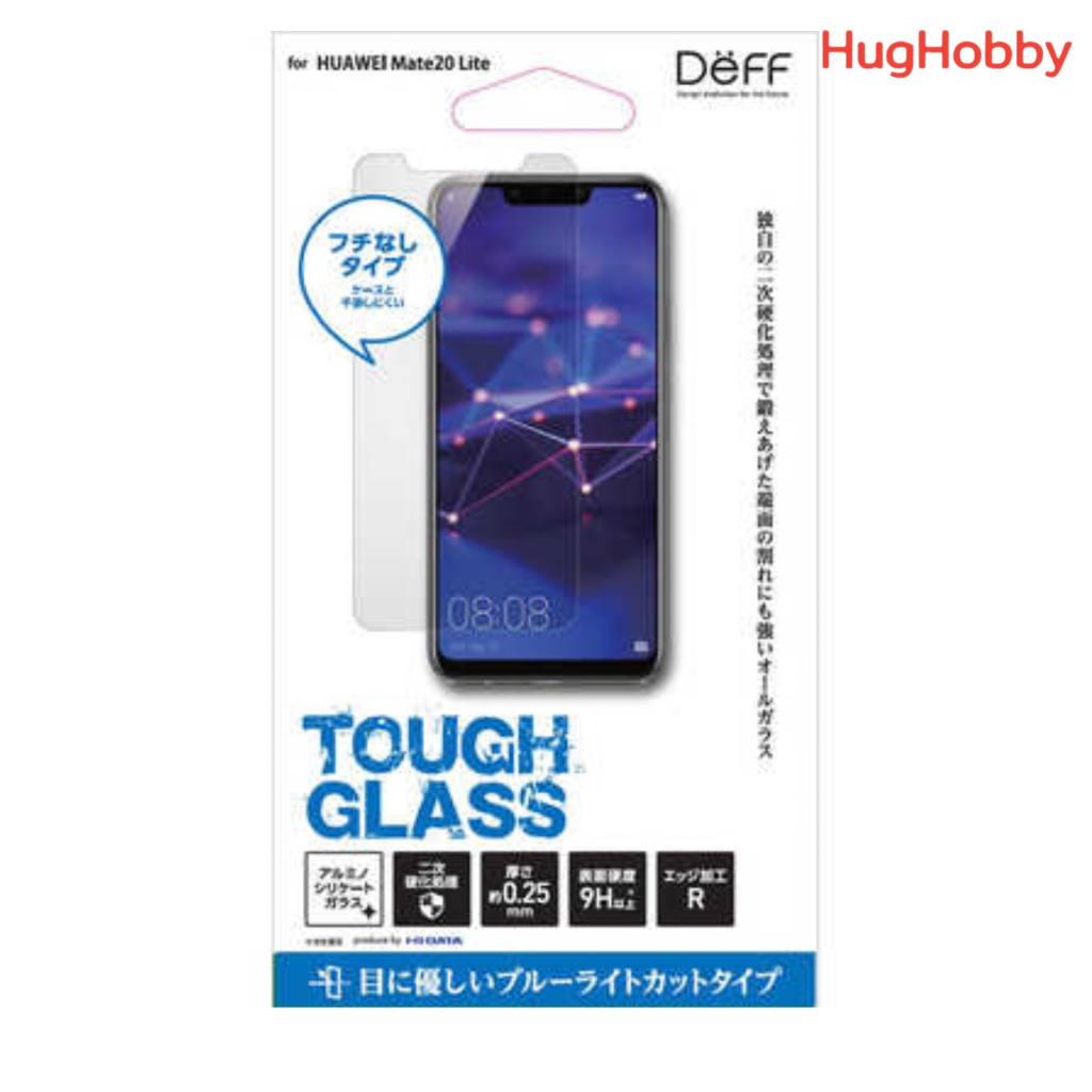 [ของใหม่] ฟิล์มกระจก Huawei Mate 20 Lite แบบตัดแสงสีฟ้า | IO DATA Tough Glass BKS-MATE20LB2F