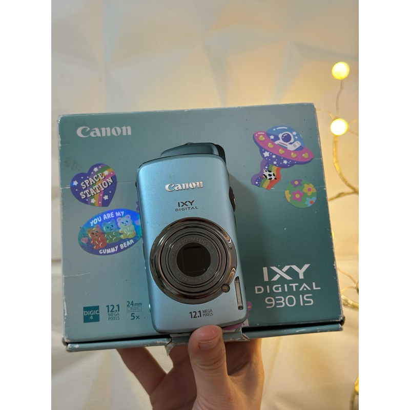 Canon IXY930is สีฟ้า สภาพ 88%