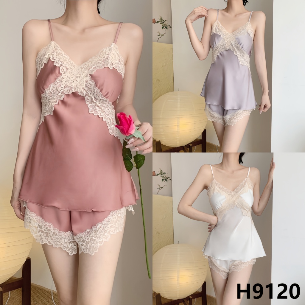 ชุดนอนซีรีย์ชุดนอนเซ็กซี่ลูกไม้ เนื้อผ้าคุณภาพสูง สวมใส่สบาย หลากหลายสไตล์ ราคาถูก พร้อมส่งจากไทย - รูปที่ 4